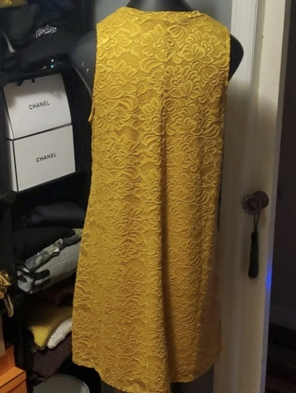 Liberty Love Dress in Mustard Yellow